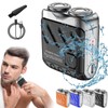 Skywortl Mini Shaver, Beard Shavers Portable Suitcase Design Razor, Mini