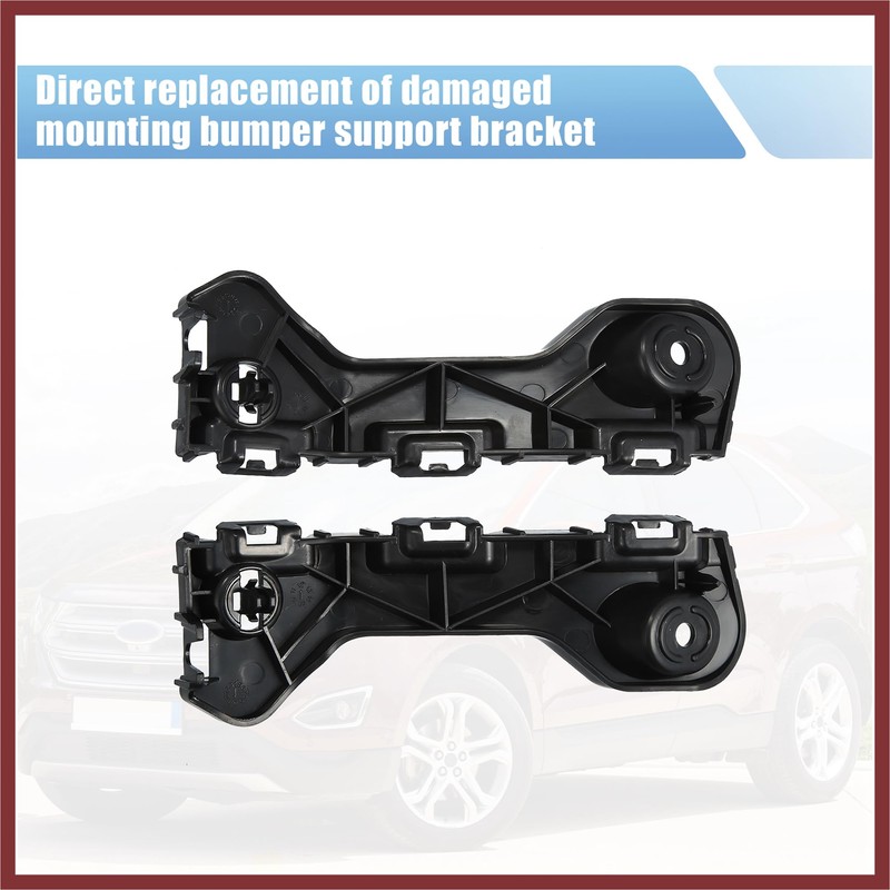 HEROFFIX 1 Pair Left and Right Side Front Bumper Mounting