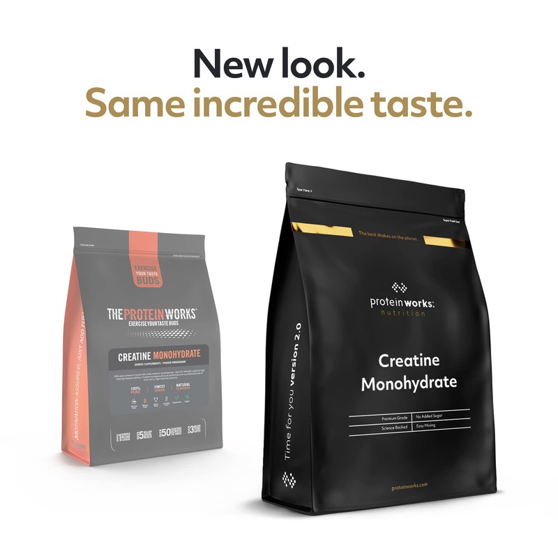 Protein Works - Creatine Monohydrate Powder | 100% Pure &