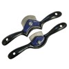 Faithfull FAISSTWIN Spokeshave Twin Pack Concave and Convex, Black|grey|blue