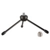 LYRCRO Desktop Desk Foldabe Tripod Microphone Stand with Non-slip Feet,Durable