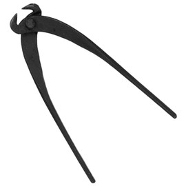 Senkichi Gold Nipper, Gourkiri, Real Forged Fireworking, Total Length 7.1 inches (180 mm), Wire Cutting and Nail Removal, Depth 0.7 x Height 7.3 x Width 2.0 inches (1.8 x 18.5 x 5 cm)