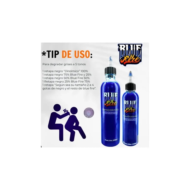 Mixer Witch Blue Fire Hinkarink Gray Wash Tattoo 250ml