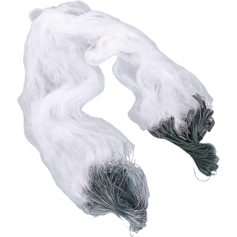 Alomejor Red de Pesca de 50 M con Flotador Ideal
