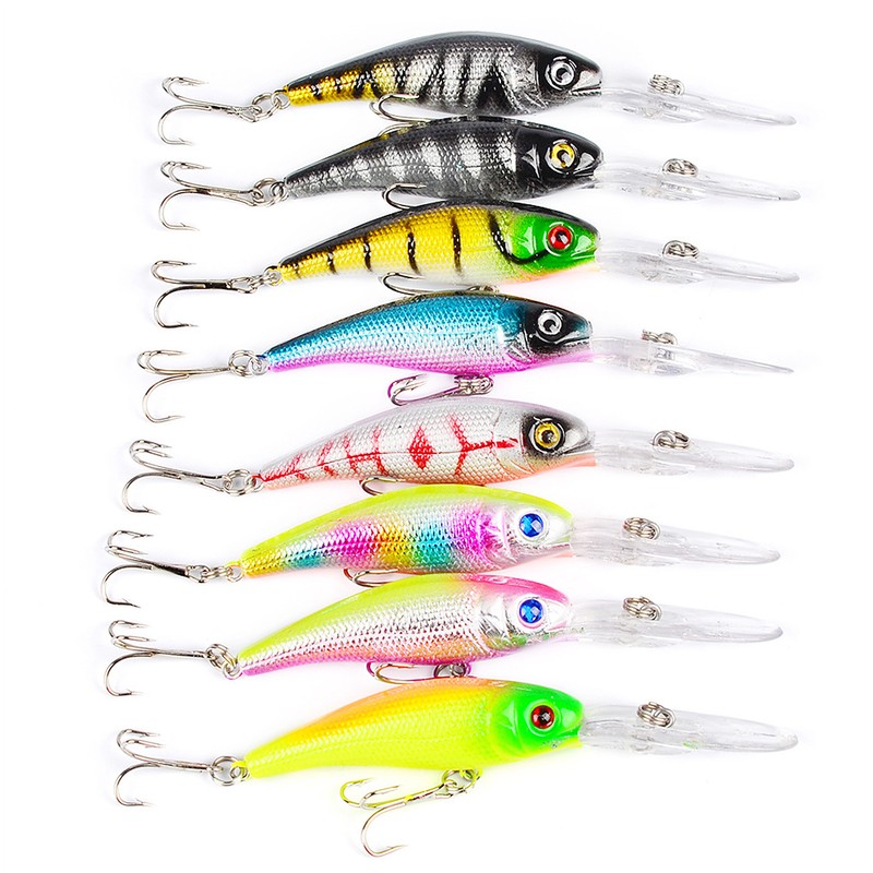 Fishing Lures Set Artificial Hard Bait Bionic Fishing Lure Minnow