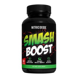 Smash Boost Nitric Oxide Capsules - Supports Respiratory Function & Overall Vitality, Essential Supplement for Healthcare - Vitamin - Specification: Boost