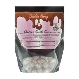 Chocolate Cherry Gourmet Kettle Corn by Gold Dust Kettle Corn | 6.5 oz. Bag | 2 Pack