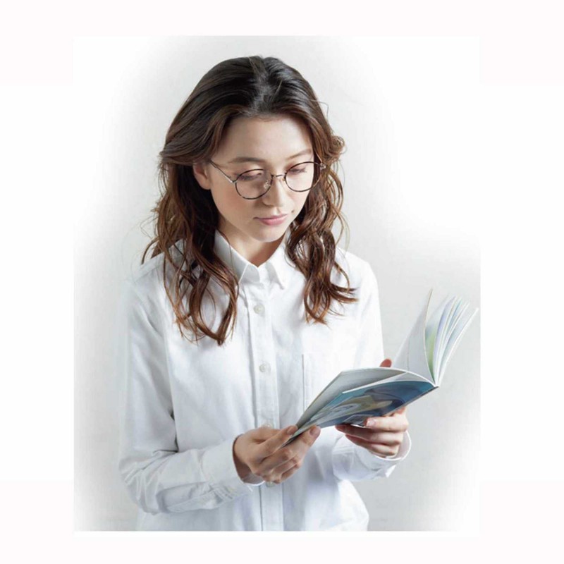 メイガン(Meigan) 老眼鏡 メンズ おしゃれ フレーム ライブラリースタイル 非球面レンズ ブルーライトカット 軽量 スクエア