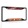 Fastasticdeals Metal Insert License Plate Frame Eat Beef Ing with