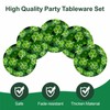 St Patrick's Day 40Pcs Disposable Paper Plates,Including 20pcs 9" and