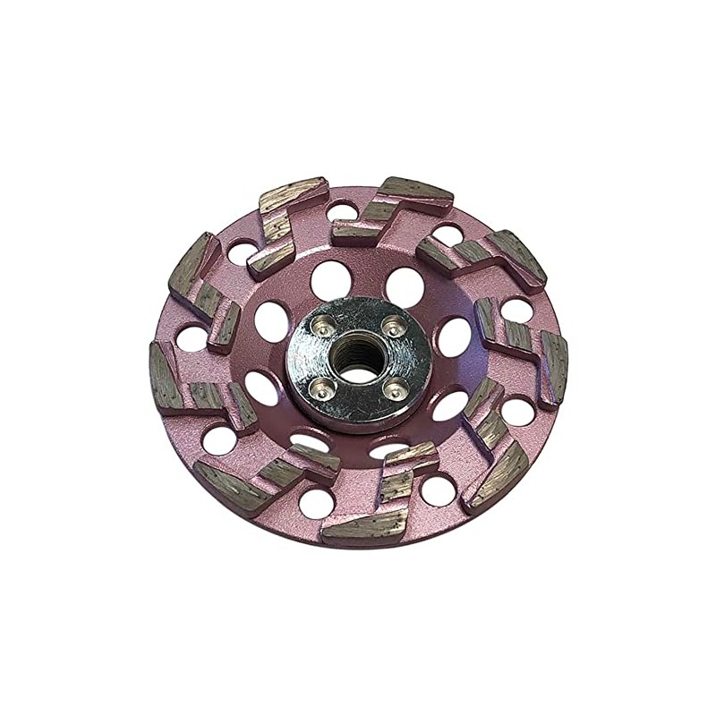 4.5" Aggressive Anti-Vibration Grinding Diamond Cup Wheels for Concrete and