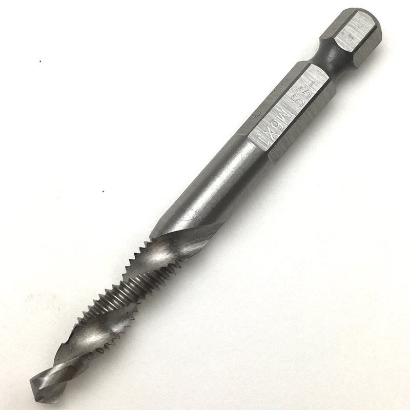 RedBeryl Drill Tap Set M3 M4 M5 M6 M8 M10