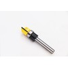 4Pcs 1/4 Inch Shank Hinge Mortising Flush Trim Template Router