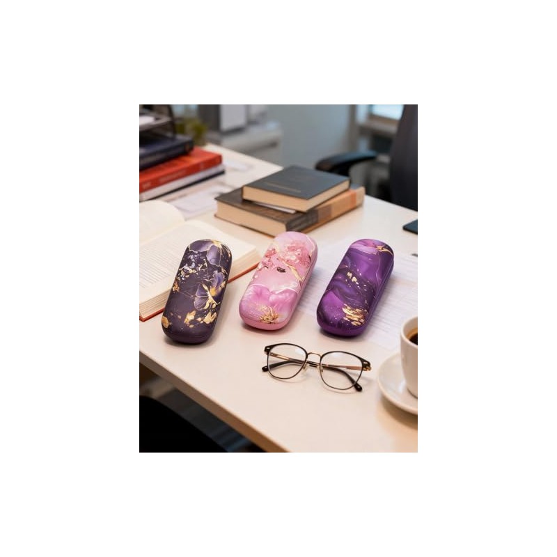 3pack eyeglass case hard shell，glasses case hard shell，eye glass cases