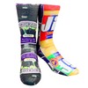 KACOLOR - Calcetines de tubo para hombre, Peanut Butter Jelly,