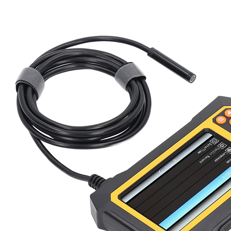 Endoscope 8mm Lens 4.3in LCD Screen Borescope Camera IP67 Waterproof