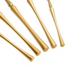 Millie Brushed Gold Stainless Steel Flatware - Set of 20