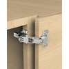Chibery 2 Pack 180 Degree Soft Close Cabinet Hinges, Lazy