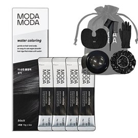 Modamoda The Mildest Hair Dye 10g x 4 sheets + Hair Dye Kit / 모다모다 더 순한 염색제10gx4매입+염색키트