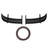 2pcs Heat Resistant AK Style Rear Trunk Spoiler Car Tail