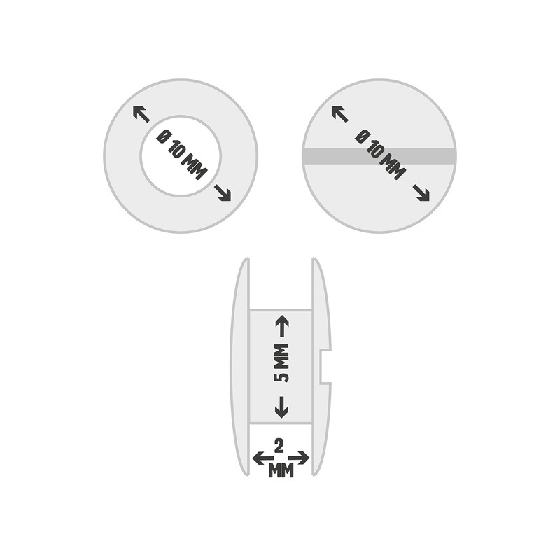 Gobrecht & Ulrich 25 x 2mm Book Binding Screws &