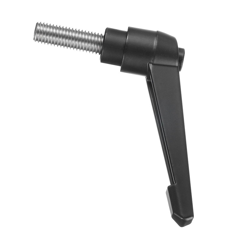 sourcing map Adjustable Clamping Lever Handle M12 x 35mm Metric