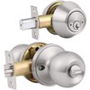 Brotima 1 Pack Keyed Alike Door Lock Set with Deadbolt,