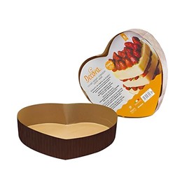 Decora 0320189 CF 5 Stampo Cuore in Carta da Forno 20,5 X 22,5 X H 5 Cm 700