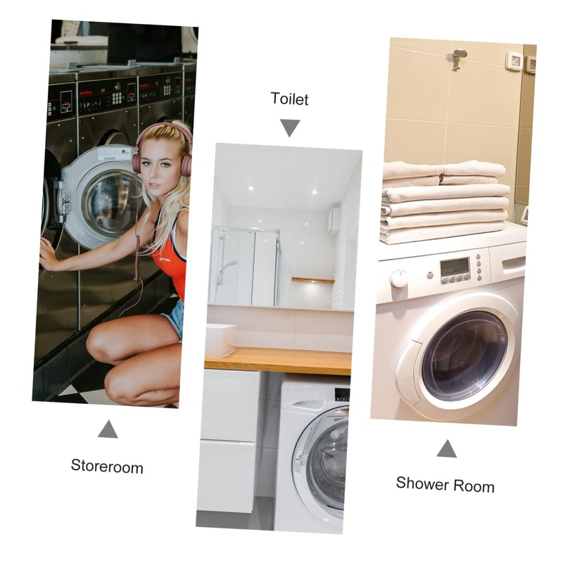 HONMEET Washing Machine Cover Protective Sleeve with Upgraded Coating Dust