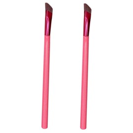 Baluue 2pcs Angled Eyebrow Brush for Cosmetics Precision Concealer Makeup Tools for Shaping Filling and Eye Shadow Application Portable and Lightweight Design