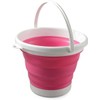 König Design Foldable Bucket, Round, Space-Saving & Robust, BPA-Free, Ergonomic