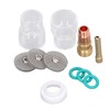 11Pcs Welding Gun Accessories Tig Welding Torch Glass Cup Collet
