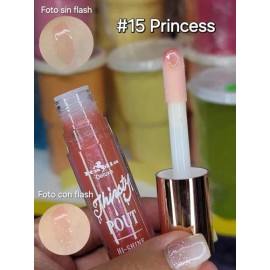 Italia Deluxe Thirsty Pout Hi-Shine lip gloss tono 15 princess acabado brillante