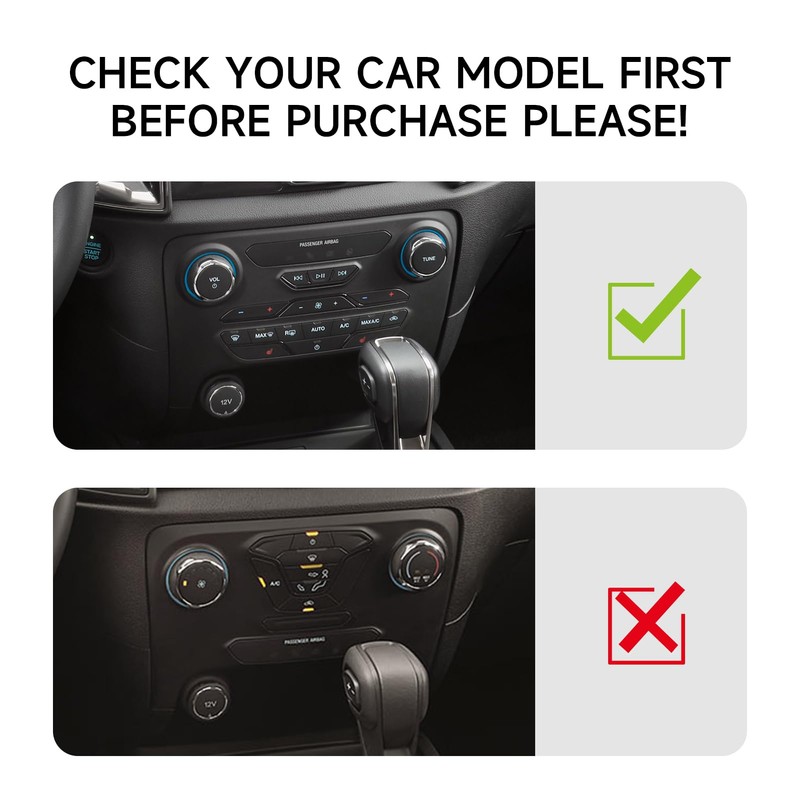 Car Carbon Fiber Dash Center Control Panel Cover Trim Interior