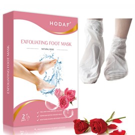 Exfoliating Foot Peel Mask, 2 Pack Foot Peel for Hard Skin, Moisturising Socks, Callus Remover Foot Mask, Foot Peeling Mask for Dead Skin, Callus, Restoring Cracked Heel Dead, Dry, Hard Skin