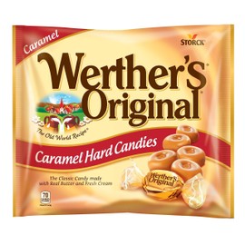 Werther's Original Caramel Hard Candies (The Classic Candy Made with Real Butter And Fresh Cream (2.65 Oz - 4 Pack!!!!!!)