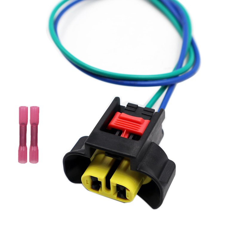 LIZAPUS 2pcs Fog Lights Connector Compatible with Dodge Charger 2012-2023