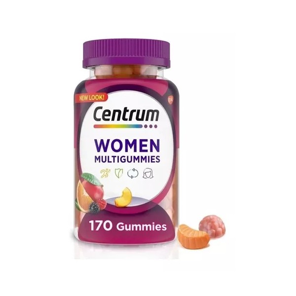 Centrum MultiGummies Gummy Multivitamínico para mujeres 170 unidades