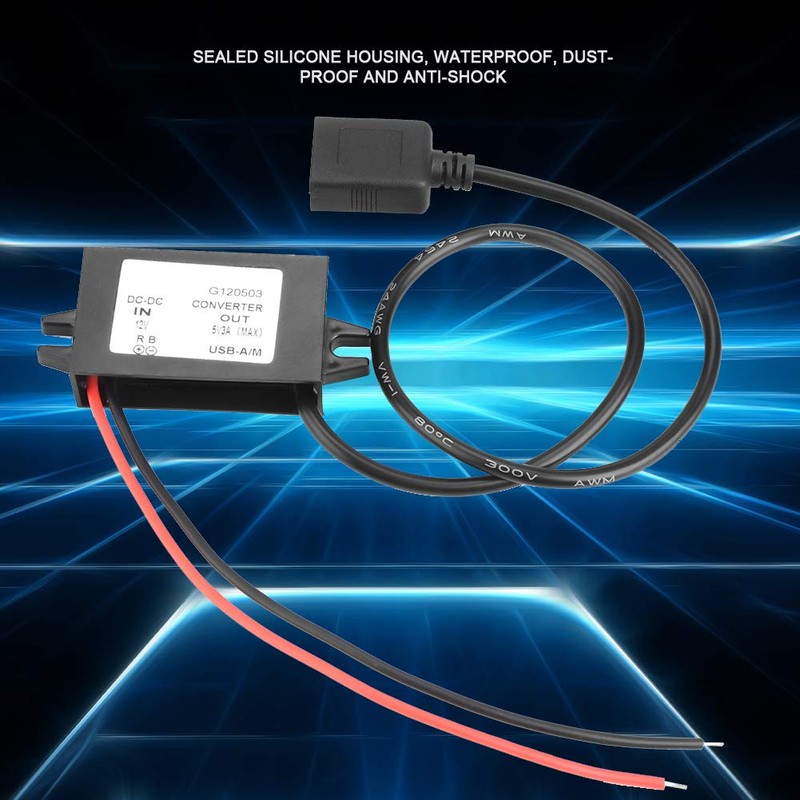 Convertidor Buck DC-DC Módulo de Fuente de Alimentación Reductor USB