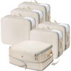 6-Pack Ultra Space Saving Self Compression Organizer - Compression Storage
