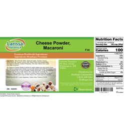 Cheese Powder, Macaroni (4 oz, ZIN: 528593) - 3 Pack