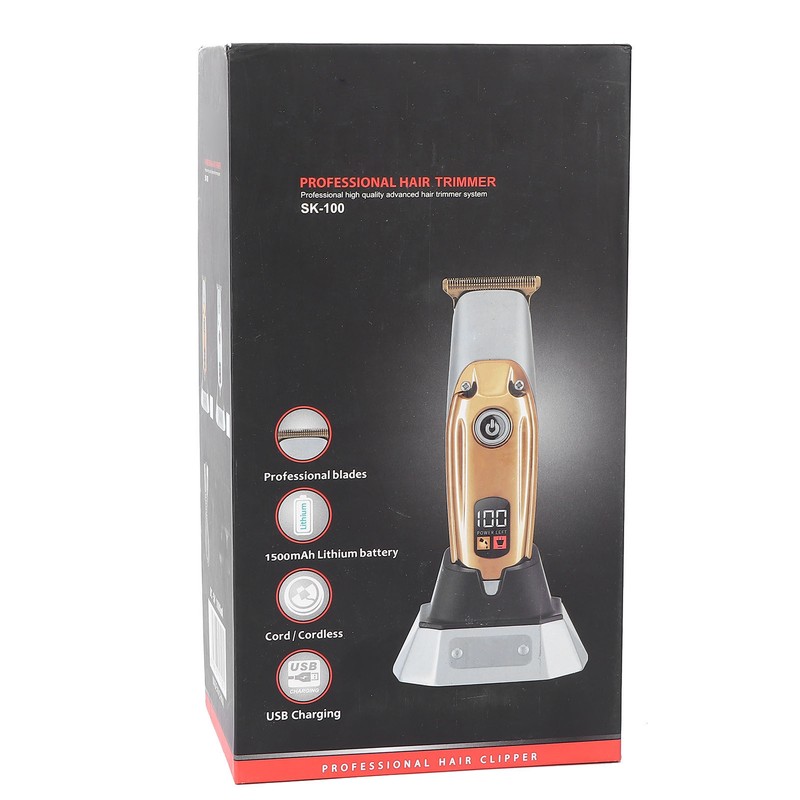 Electric Hair Trimmer LCD Professional Hair Clipper Cutting Grooming Kits