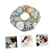 Levemolo Hole Piercing Pillow Ear Pressure Relief Soft Donut Pillow