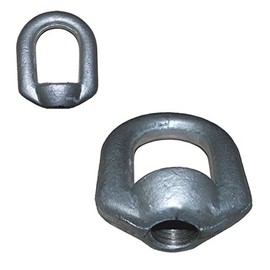 10 PCS Eye Nut Drop Forged Carbon Steel 1,250lbs Bail Size 5/16 Tap Thread 3/8"