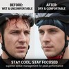 HIPTS 2 Pezzi Sottocasco Moto Estivo e Bici, Bandana Traspirante