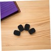 CAXUSD 50pcs Foam Microphone Windscreen Black Noise Reduction Cover for
