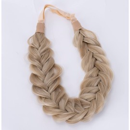 CAISHA By Prettyshop HZ206 Braid Hairpiece Headband Hair Accessories Braided Light Blonde Mix