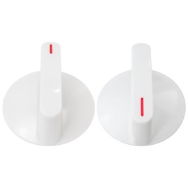 2 Pack WH1X2721 Dryer Knob Replacement Fit for Hotpoint GE Dryer Machine DCL333GY0AA, DCL333GY0WW, Replace AP2044893 123C7931 EA271094 PS271094, New Qblahip Replacement