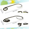 NAKIMO 3 Pieces Realistic Rubber Snake 50” & 31.5” Fake