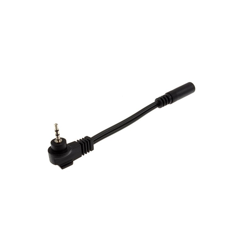 kenable 2.5mm Right Angled Stereo Jack Plug to 3.5mm Socket
